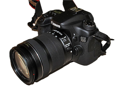 EOS 70D mit Kit-Objektiv 18-135/1:3.5-5.6 IS STM