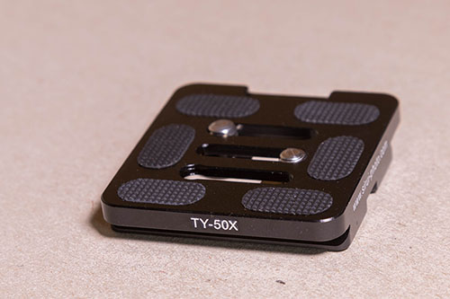 SIRUI TY-50X Schnellwechselplatte, Arca Swiss kompatibel