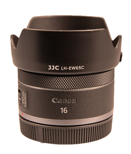 Canon RF 16 mm f2.8 STM