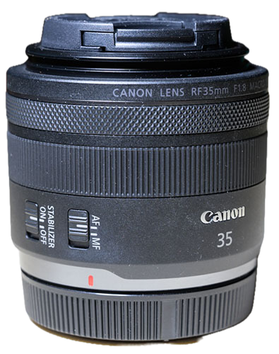 Canon RF 35 mm f1.8 MACRO IS STM