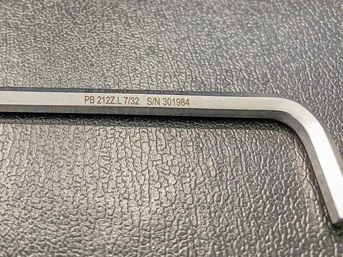 7/32" Inbusschl&uuml;ssel